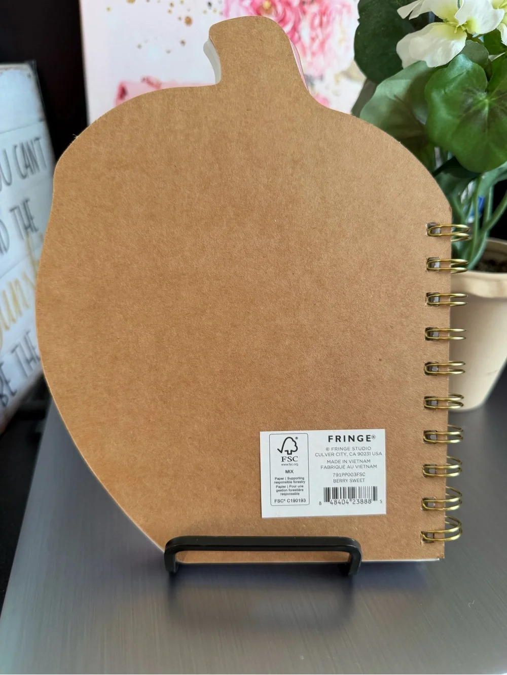 Berry Sweet Strawberry Notebook - Pink/Red